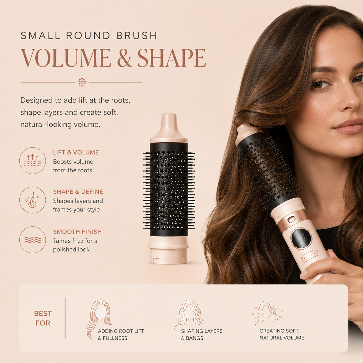 AURA AIR Pro Version 5-in-1 Multi-HairStyler Autowrap