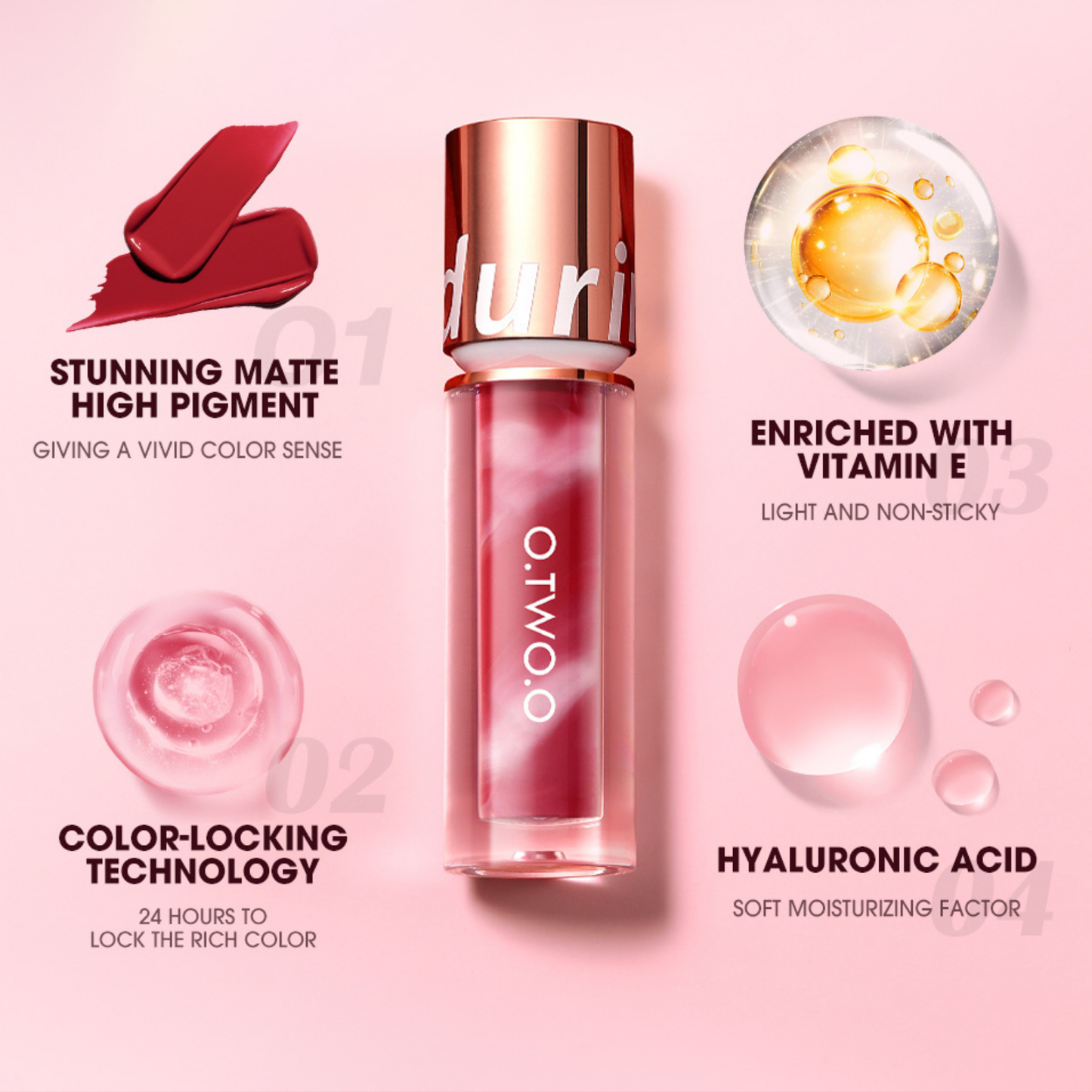 Lollipop Kiss-Proof Matt Lipstick