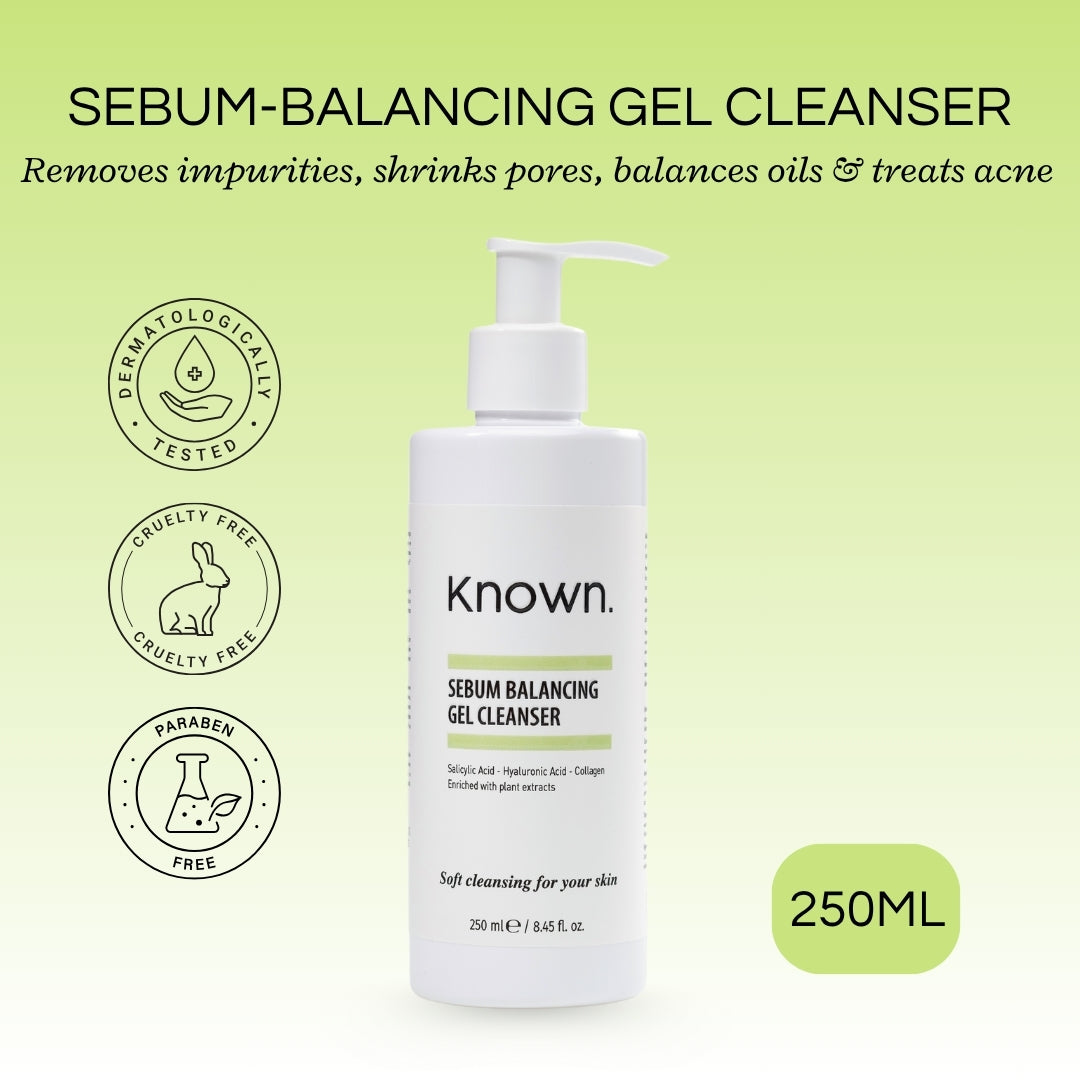 KNOWN Salicylic Acid Sebum Balancing Gel Cleanser