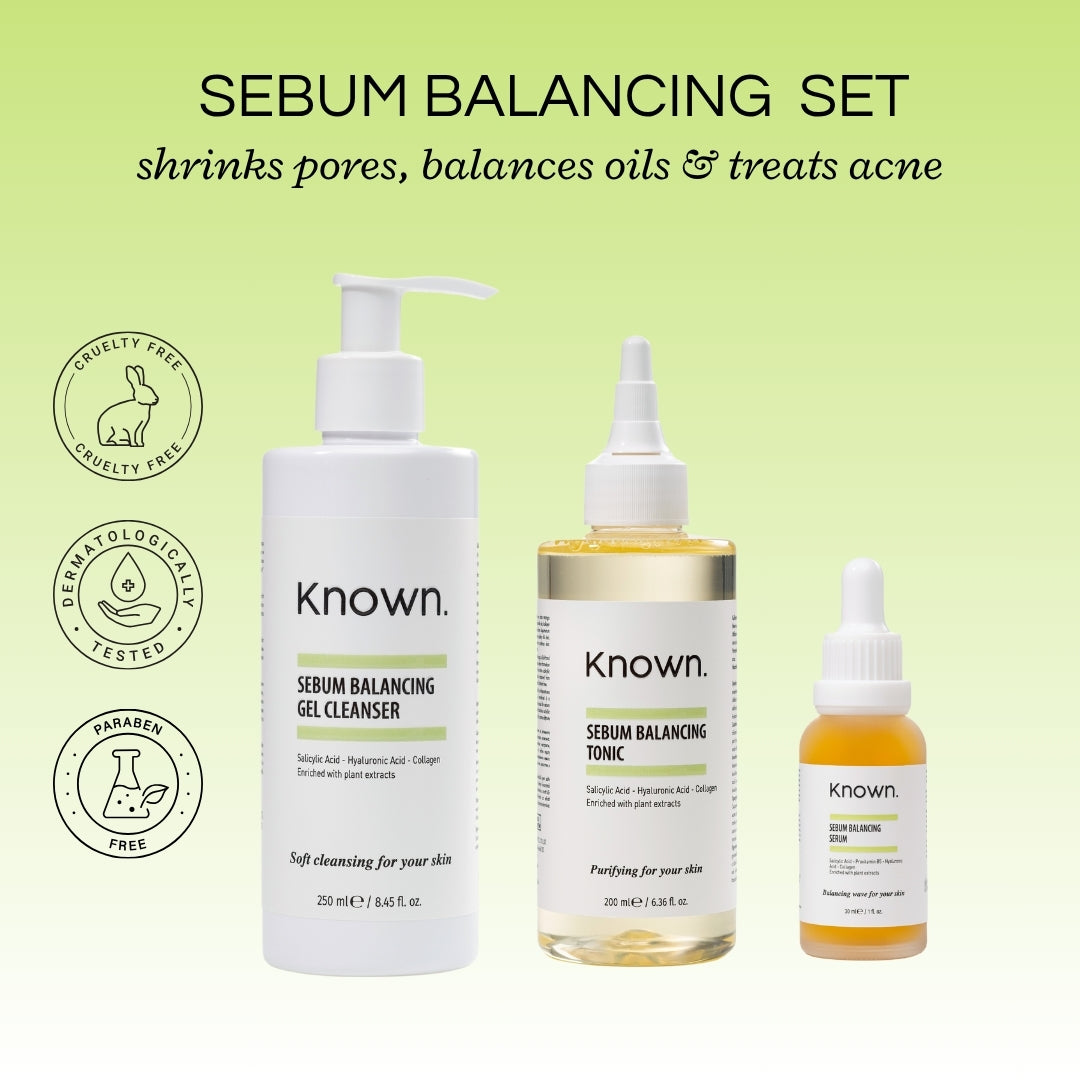 KNOWN Sebum Balance Acne Set