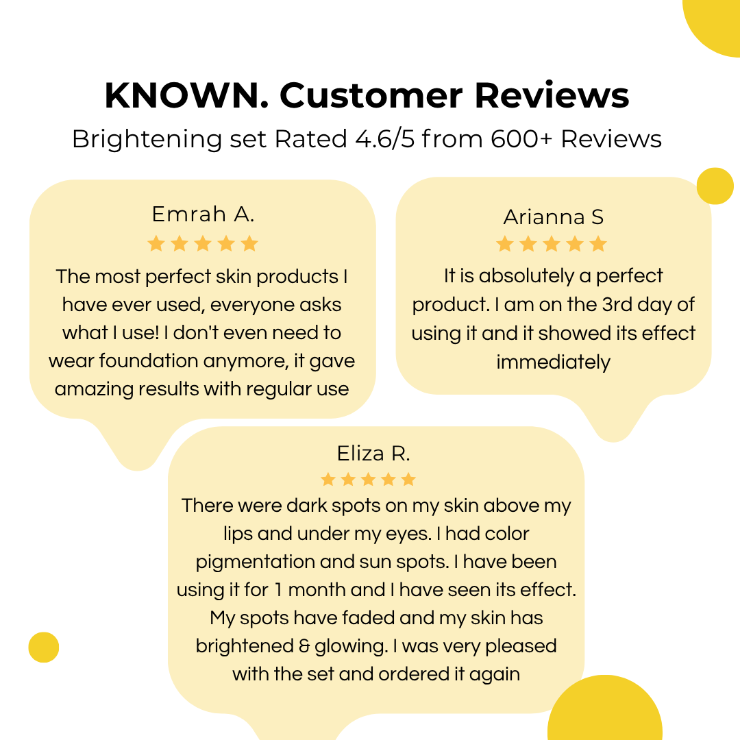 KNOWN Niacinamide Brightening Dark Spot Tonic