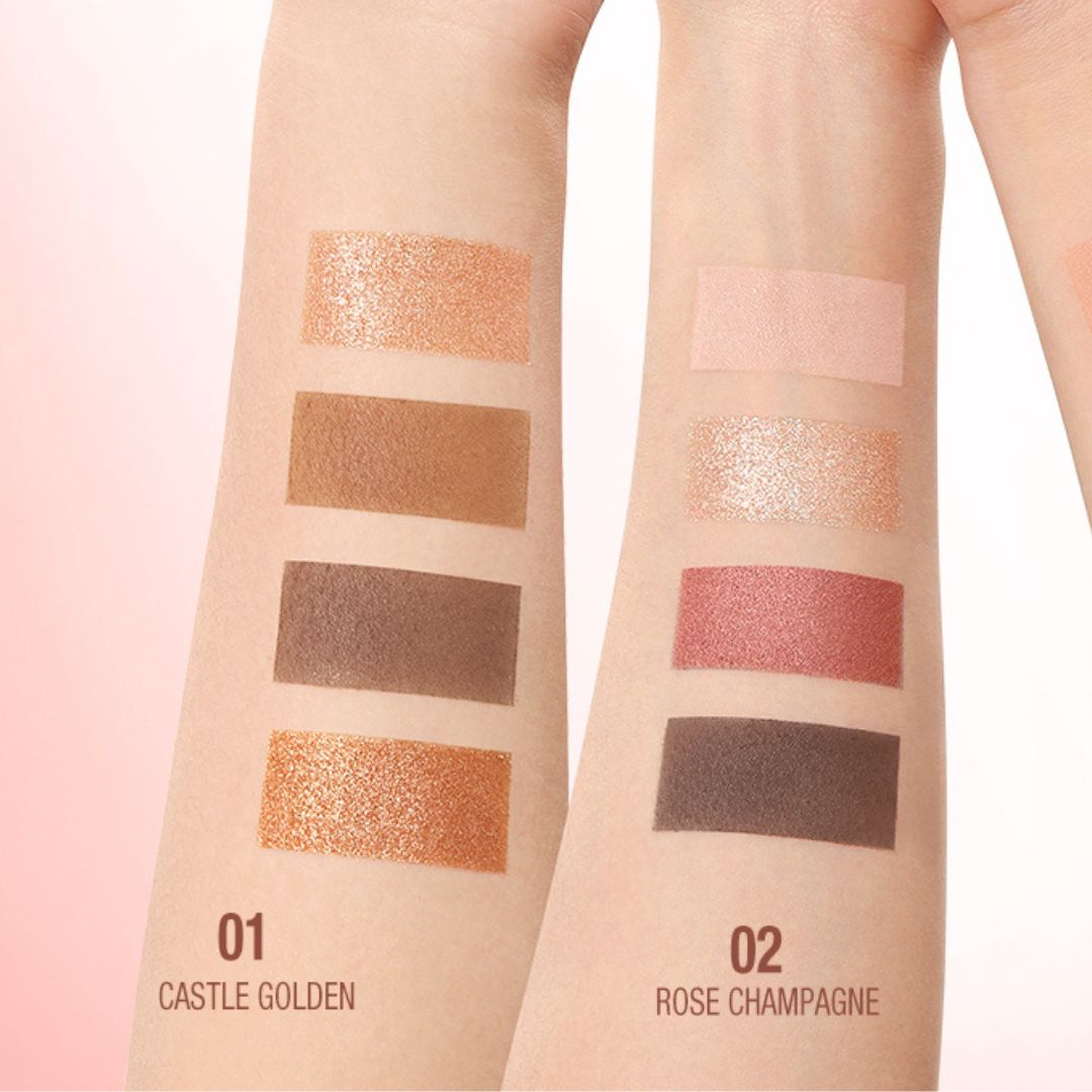 O.TWO.O 4 High Pigment Eyeshadow Palette