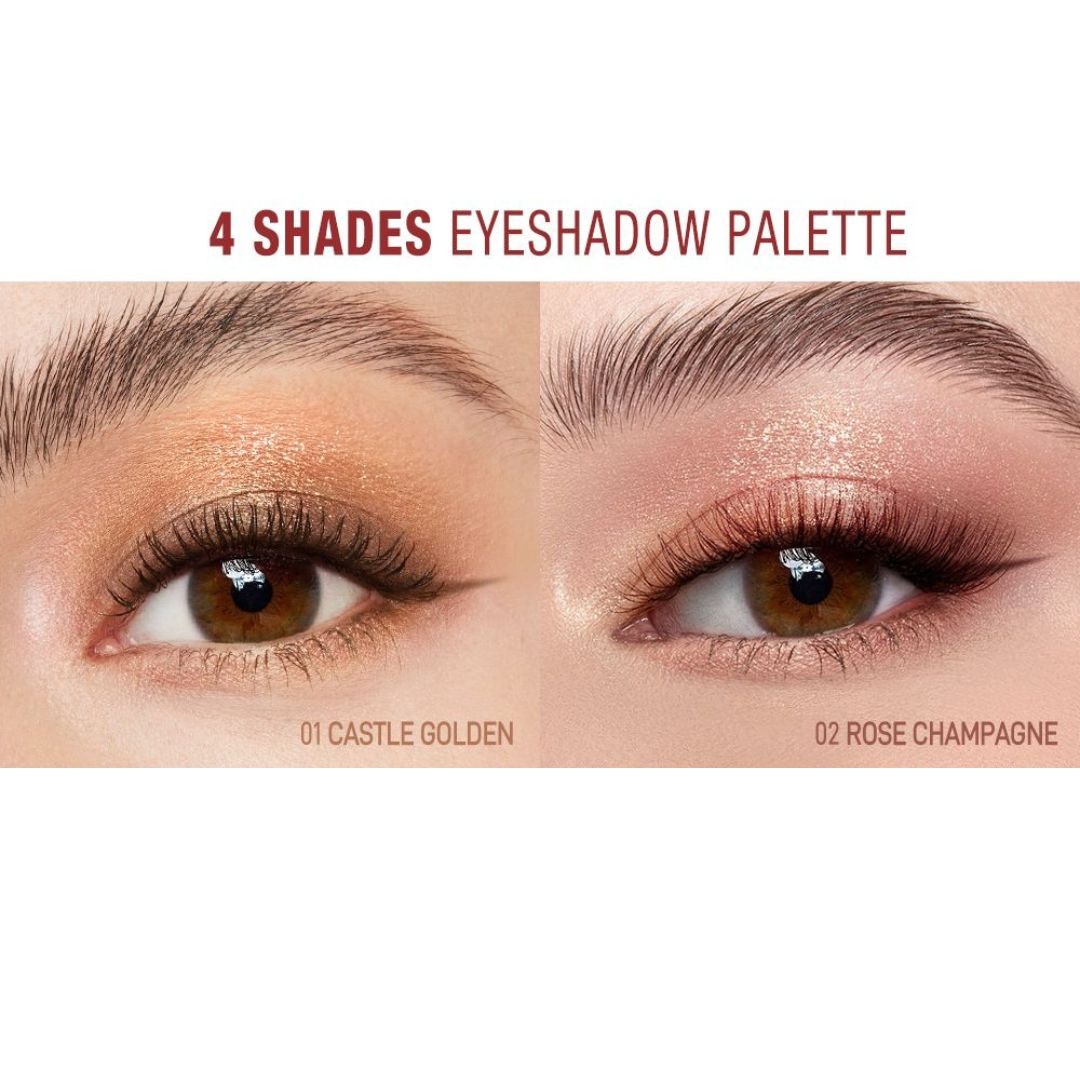 O.TWO.O 4 High Pigment Eyeshadow Palette