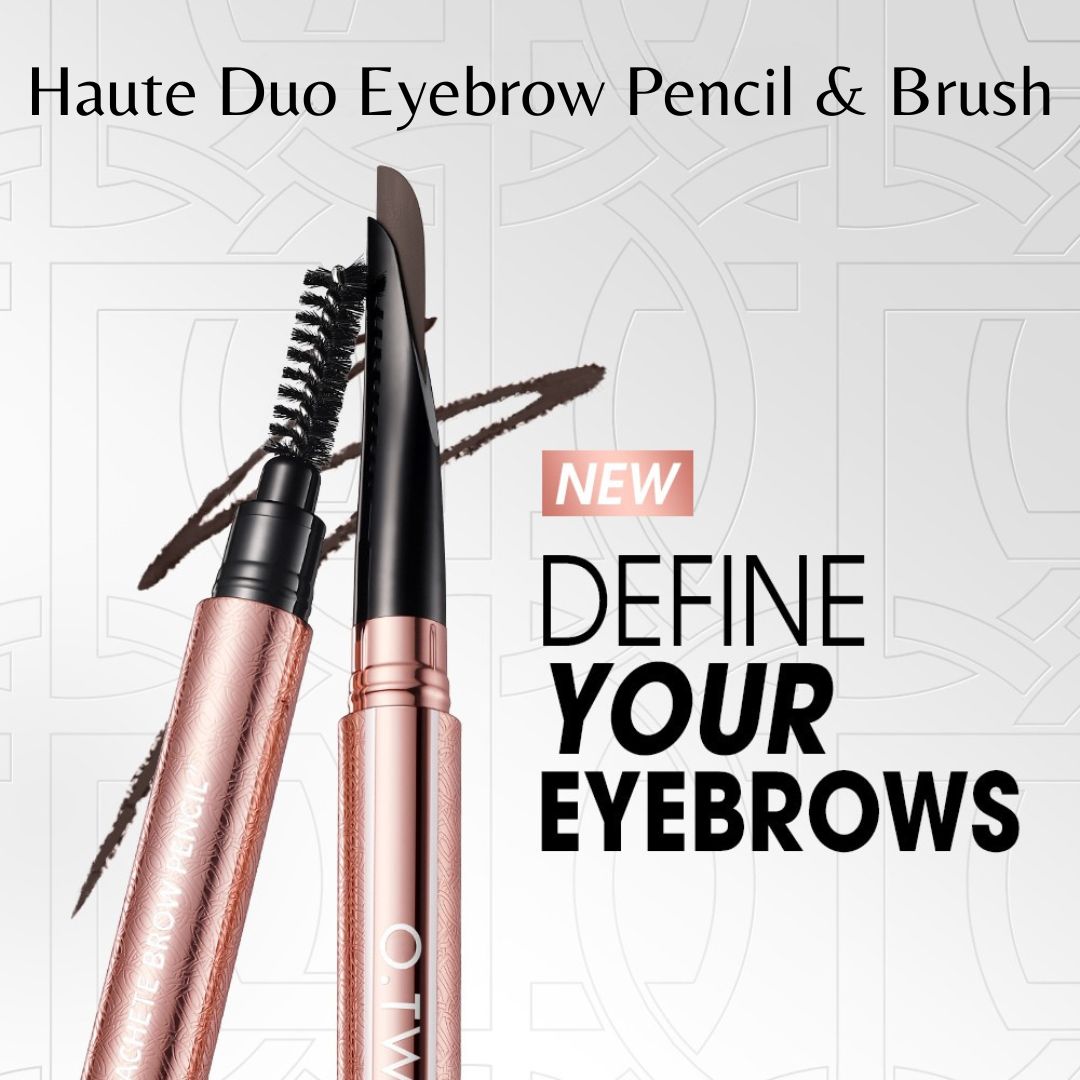 Haute Waterproof Duo Eyebrow Pencil