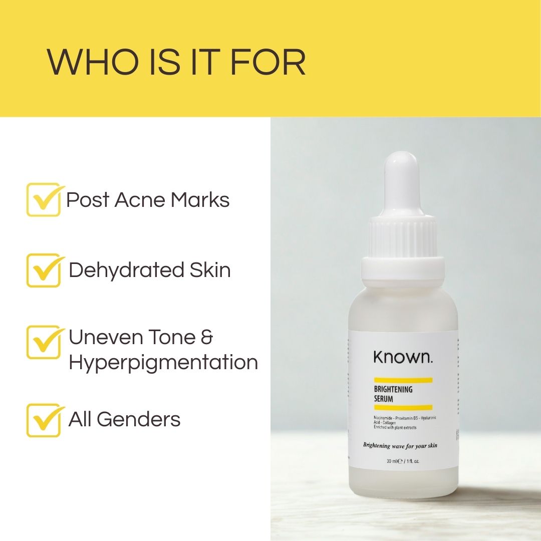 KNOWN Niacinamide Brightening Dark Spot Serum