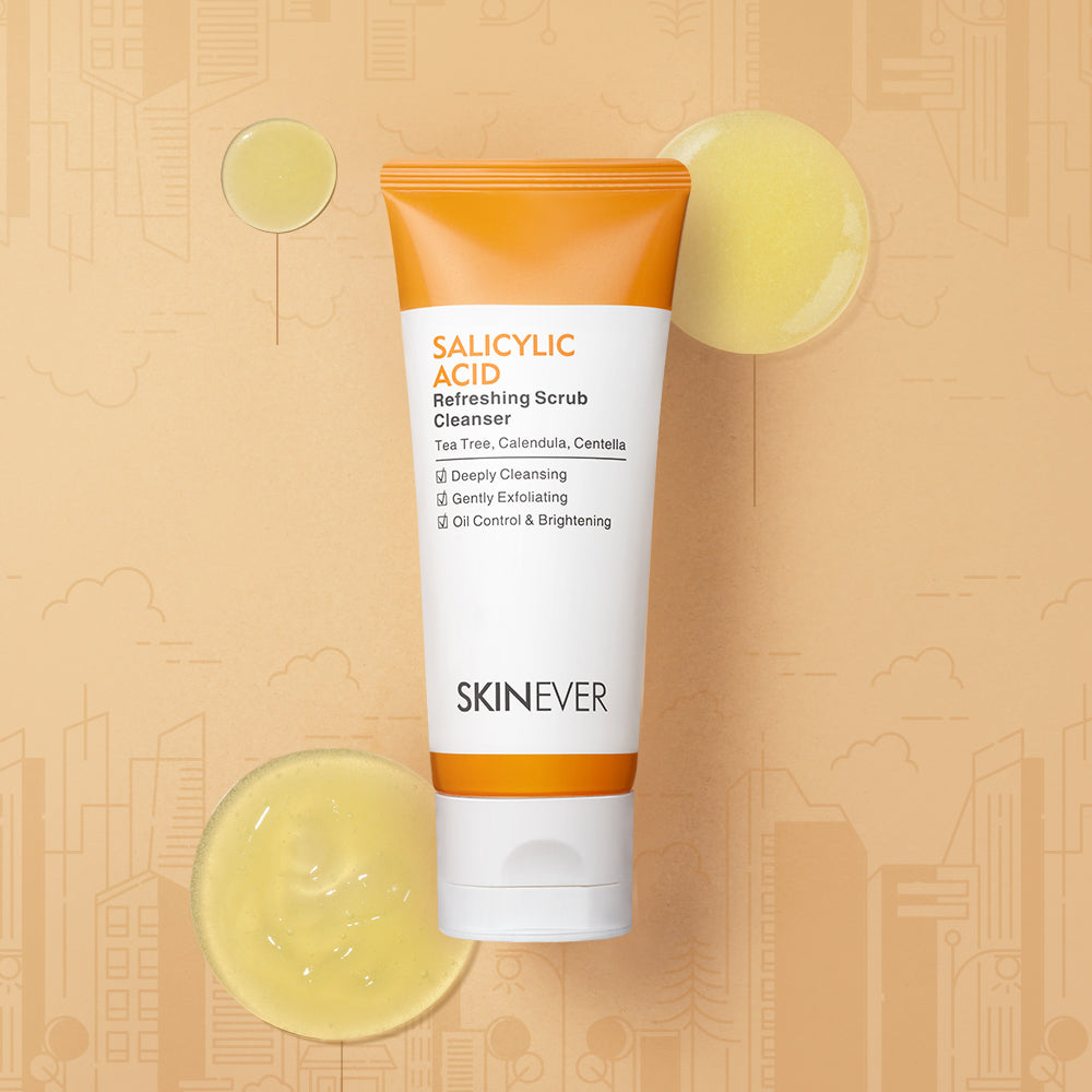 SKINEVER Salicylic Acid Refreshing Scrub Cleanser