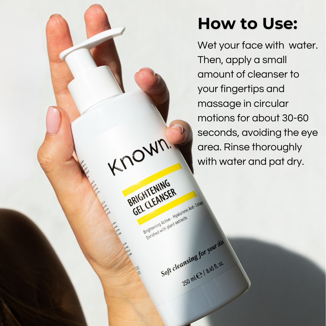 KNOWN Niacinamide Brightening Gel Cleanser