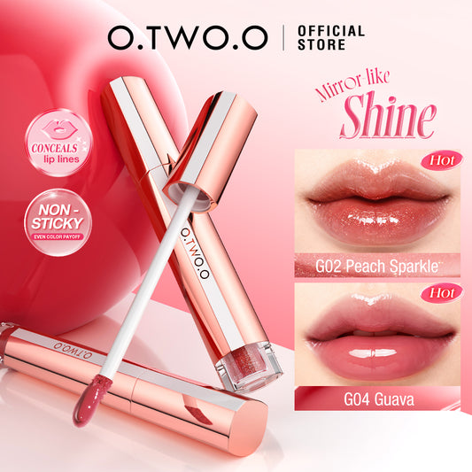 O.TWO.O Lip Glaze Lasting Glossy Lip Tint