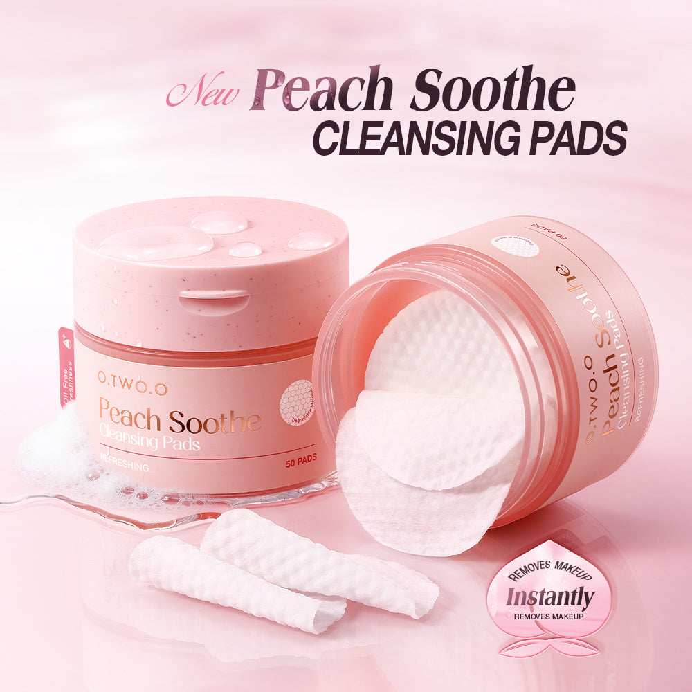 O.TWO.O Peach Soothing Cleansing Pads