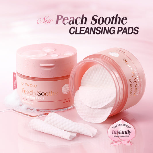 O.TWO.O Peach Soothing Cleansing Pads