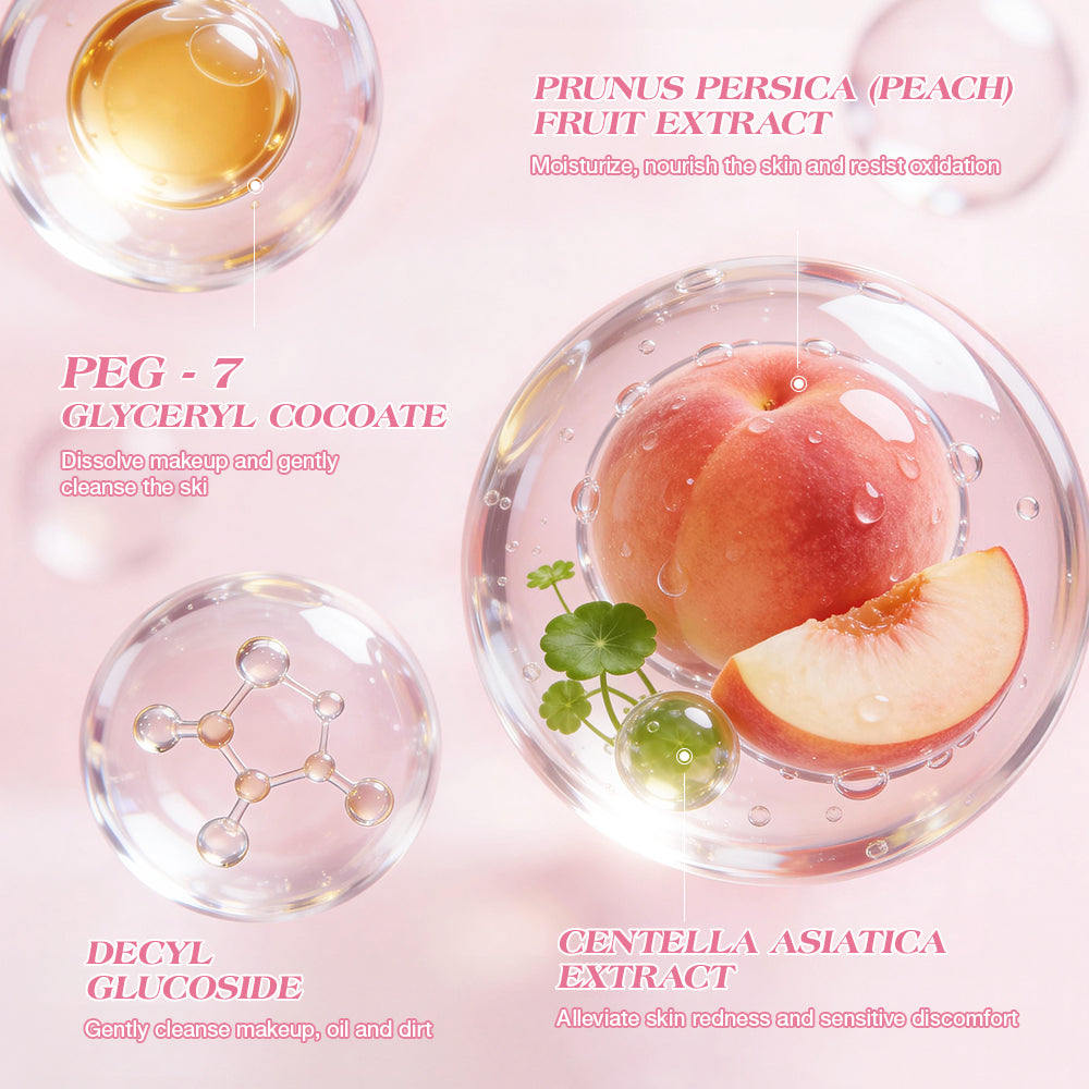 O.TWO.O Peach Soothing Cleansing Pads