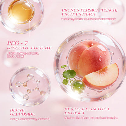 O.TWO.O Peach Soothing Cleansing Pads
