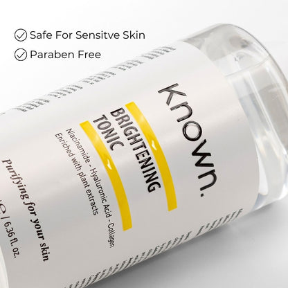 KNOWN Niacinamide Brightening Dark Spot Tonic