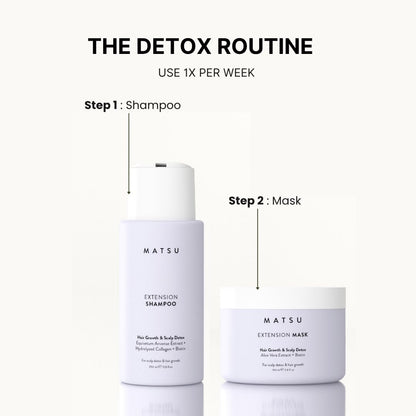 MATSU Extension Hair Mask for Scalp Detox & Hair Growth