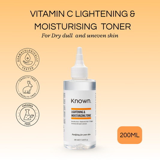 KNOWN Vitamin C Lightening & Moisturising Tonic