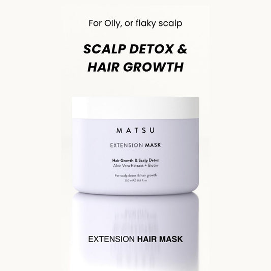 MATSU Extension Hair Mask for Scalp Detox & Hair Growth