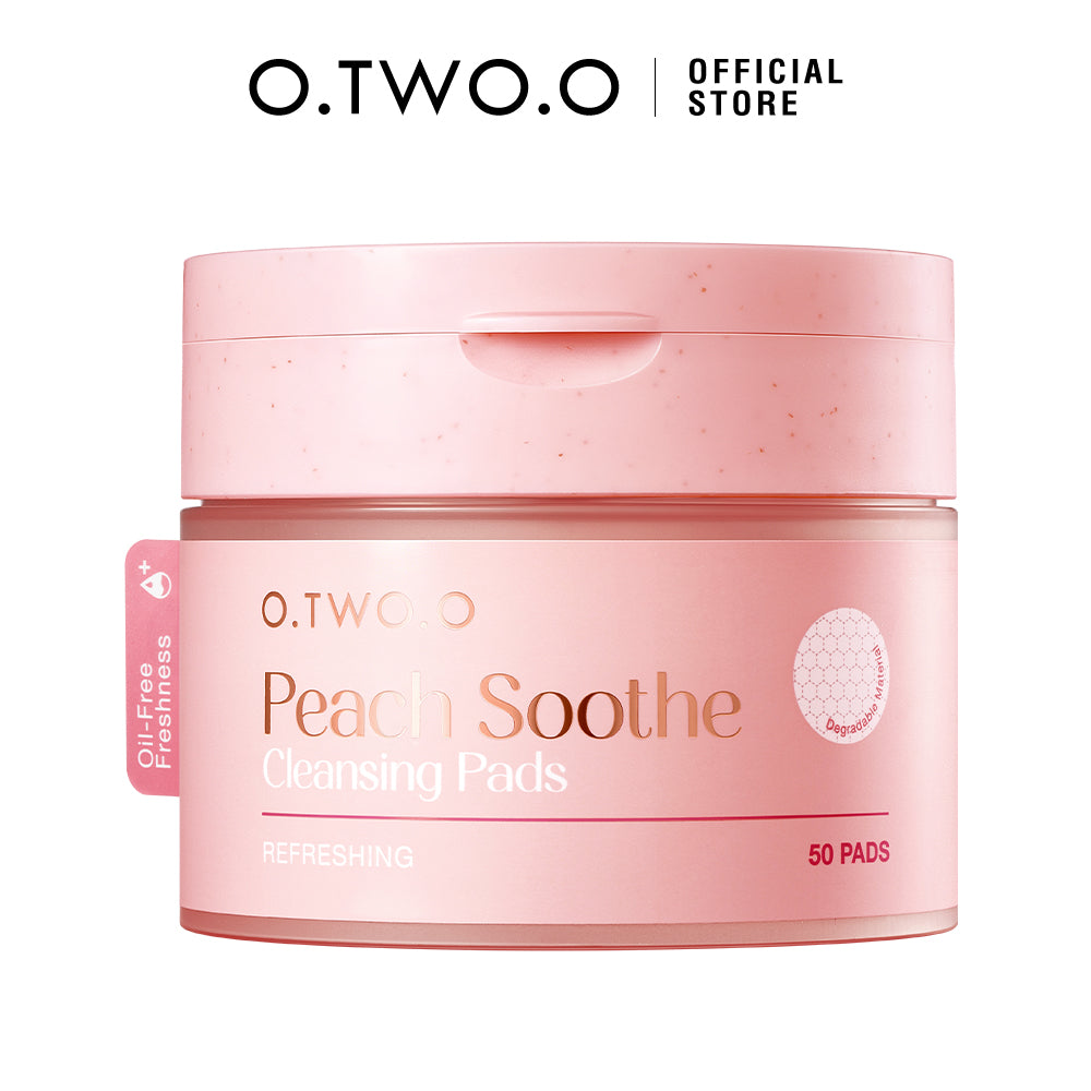 O.TWO.O Peach Soothing Cleansing Pads