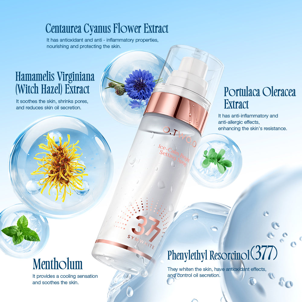 Ice-Cooling Soothing & Brightening Setting Spray