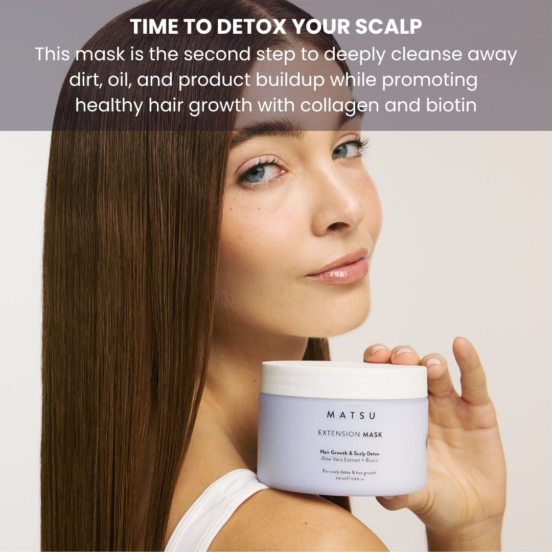 MATSU Extension Hair Mask for Scalp Detox & Hair Growth