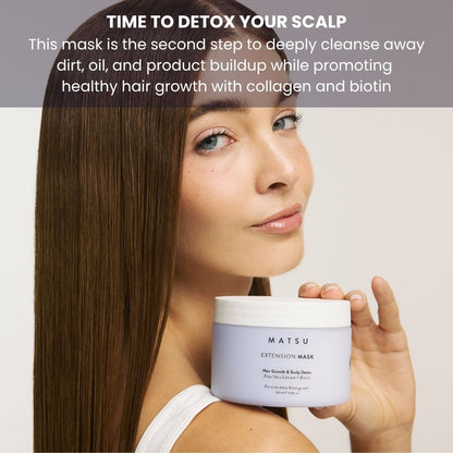 MATSU Extension Hair Mask for Scalp Detox & Hair Growth