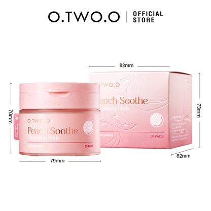 O.TWO.O Peach Soothing Cleansing Pads