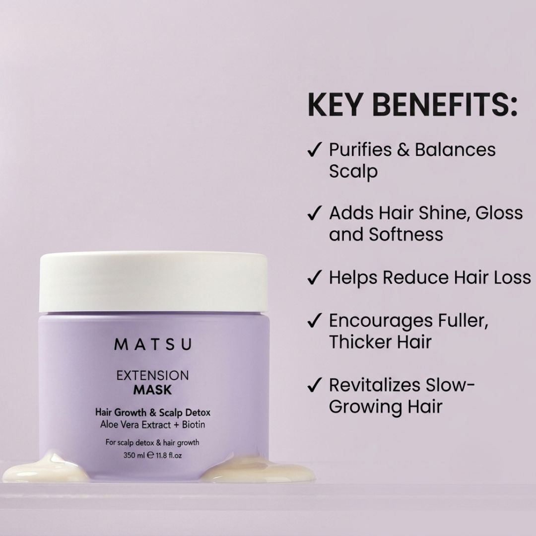 MATSU Extension Hair Mask for Scalp Detox & Hair Growth