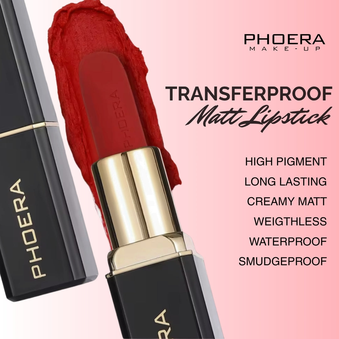 Phoera Transferproof Matt Lipstick