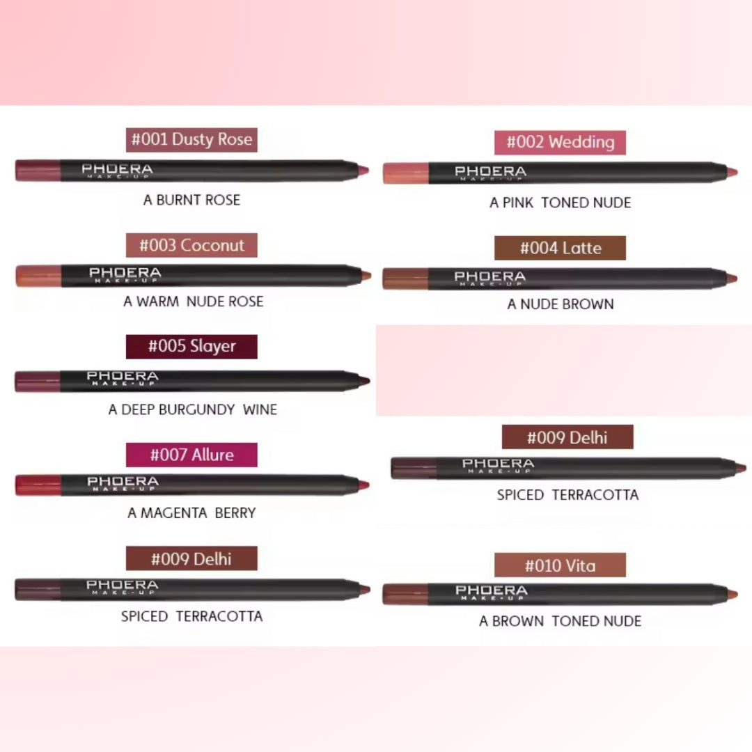 Phoera Ultra Creamy Velvet Lip Liner