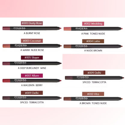 Phoera Ultra Creamy Velvet Lip Liner