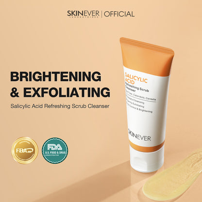 SKINEVER Salicylic Acid Refreshing Scrub Cleanser