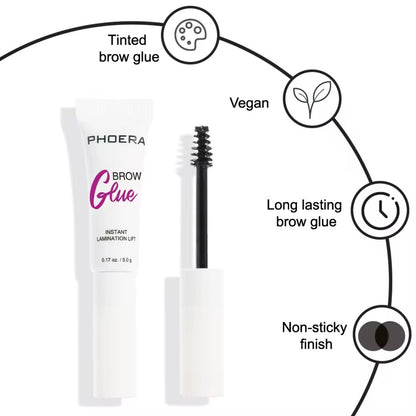 Brow Glue- Clear & Tinted Eyebrow Gel