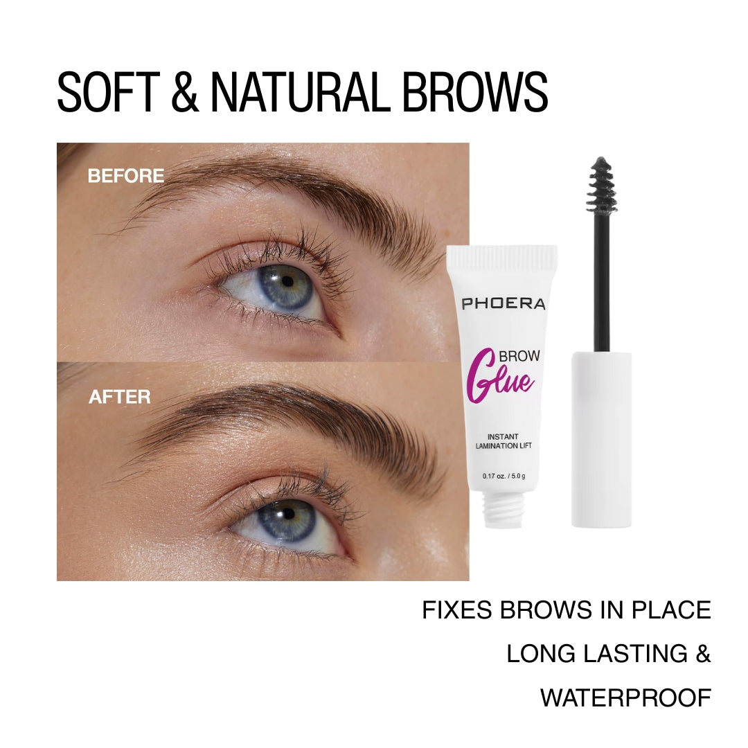 Brow Glue- Clear & Tinted Eyebrow Gel