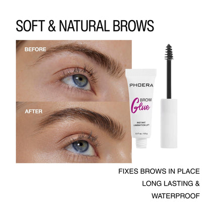 Brow Glue- Clear & Tinted Eyebrow Gel