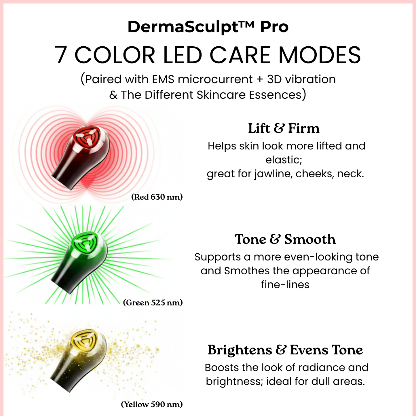 DermaSculpt™ EMS Facial Treatment Device