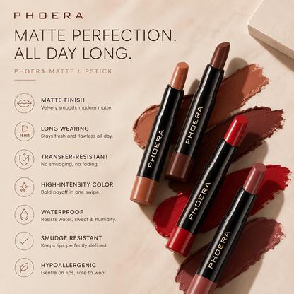 PHOERA BlurMatte™ Non Tranfer Lipstick