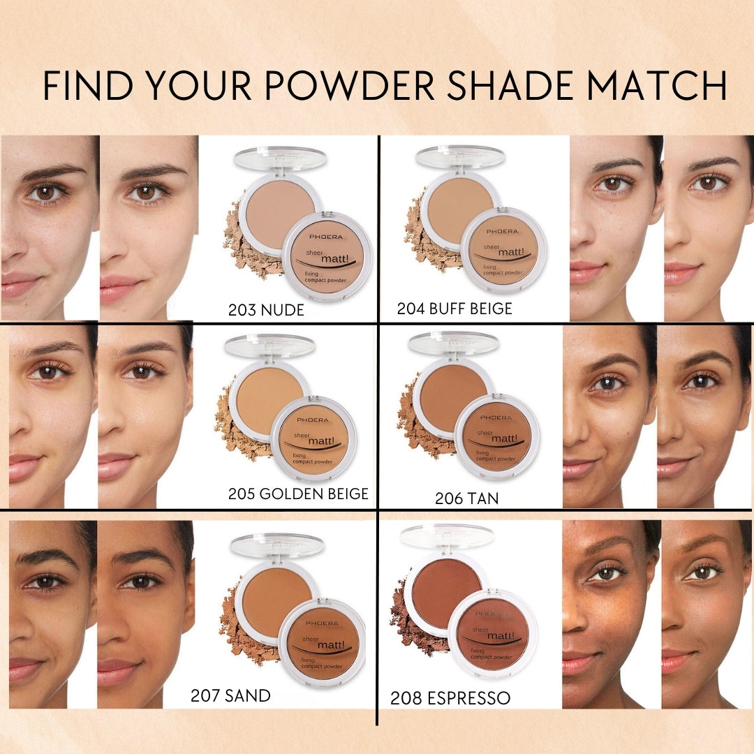 Phoera Matt Compact Fixing Powder