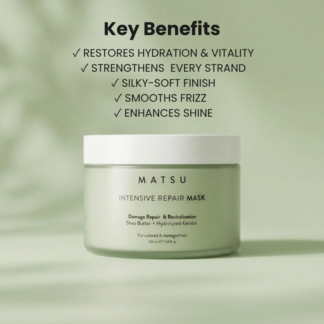 Intensive Repair Hair Mask For Damaged Hair 350ml