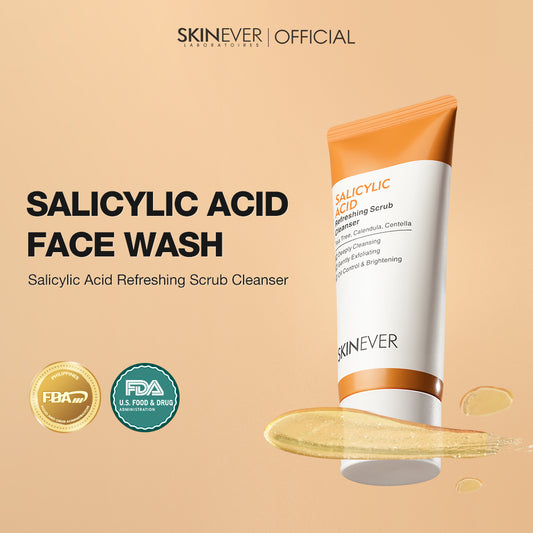 SKINEVER Salicylic Acid Refreshing Scrub Cleanser