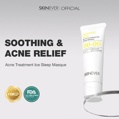 SKINEVER Acne Treatment Ice Sleep Masque