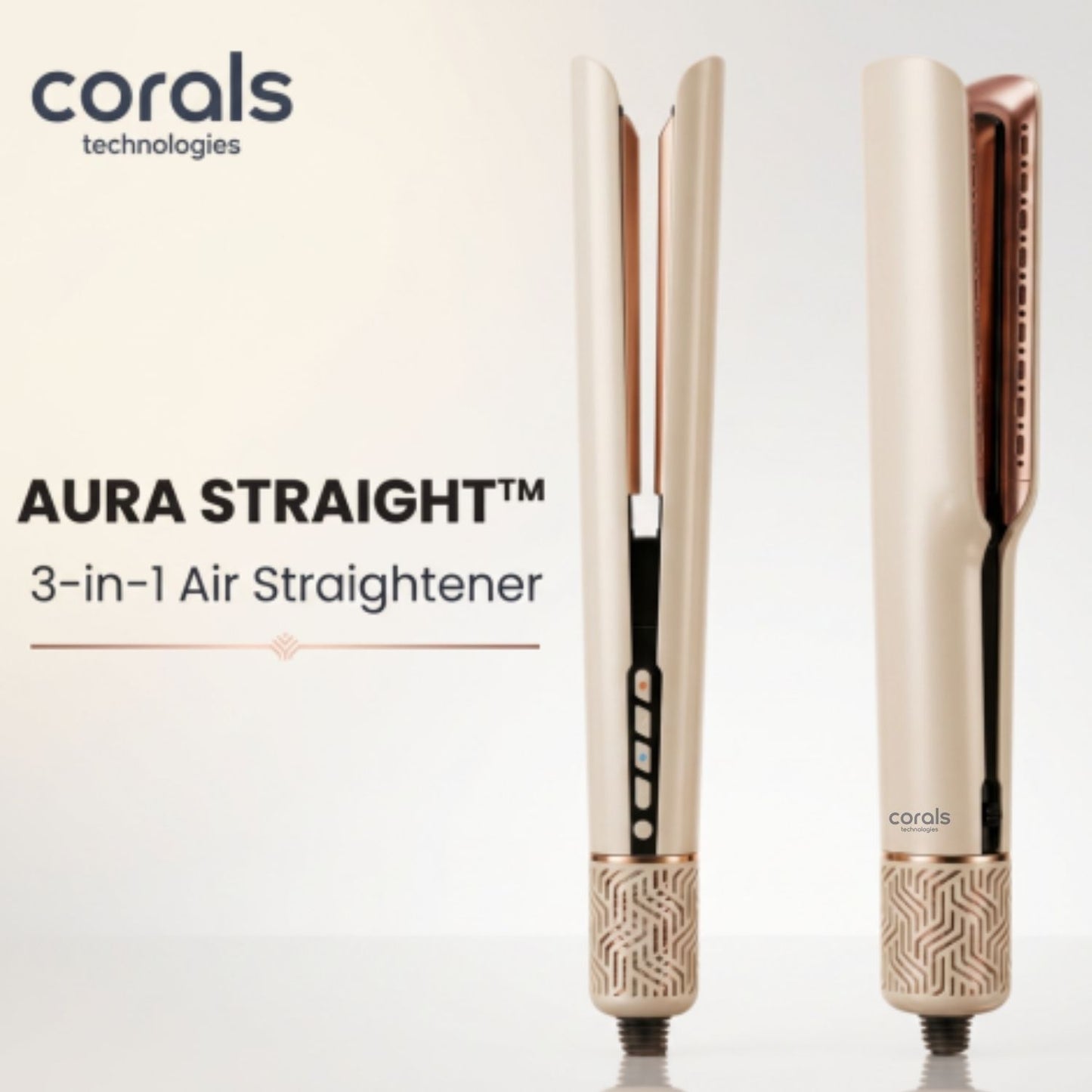 AURAStrait™️- 3-in-1 Air Straightener
