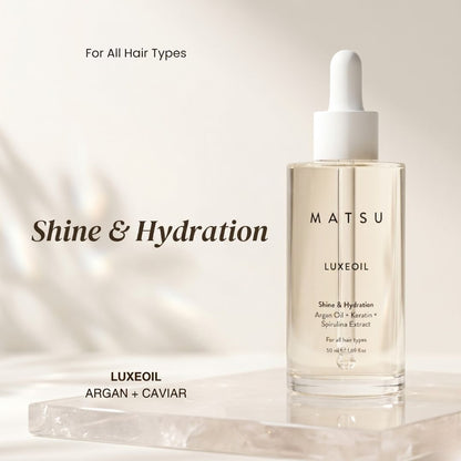 Luxeoil | Argan & Caviar Nourishing Hair Oil 50 ml