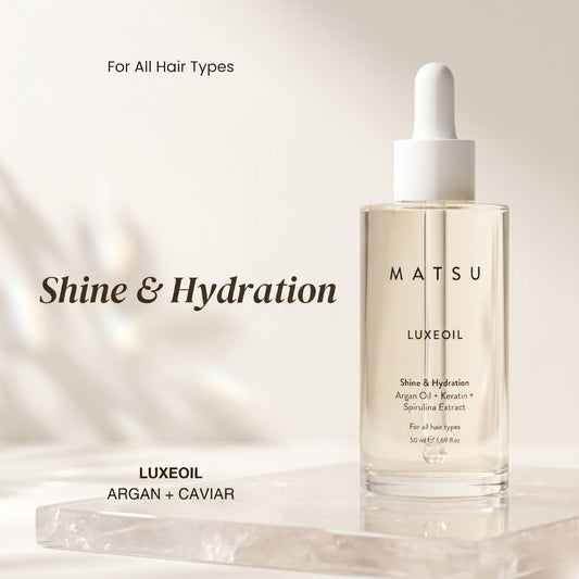 MATSU Luxeoil | Argan & Caviar Nourishing Hair Oil 50 ml