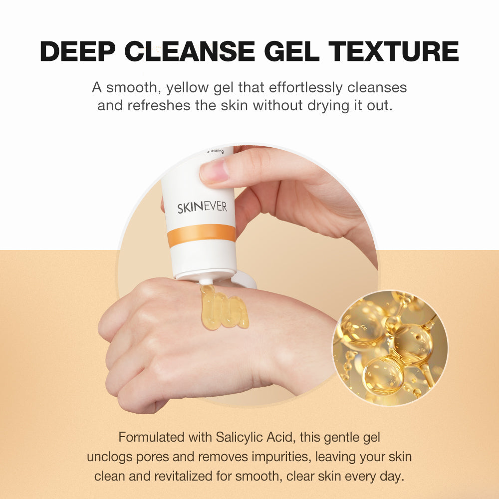 SKINEVER Salicylic Acid Refreshing Scrub Cleanser