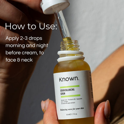 KNOWN Salicylic Acid Sebum Balancing Serum
