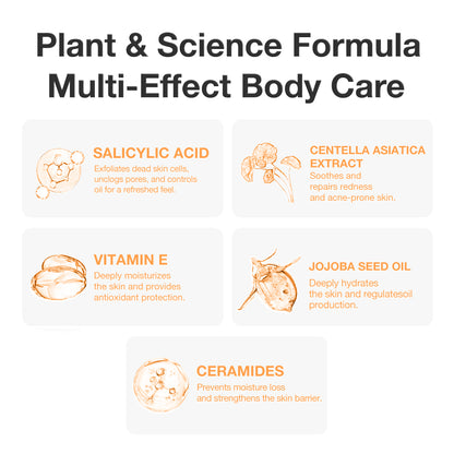Weightless Body Lotion - Salicylic Acid, Vitamin E, Centella