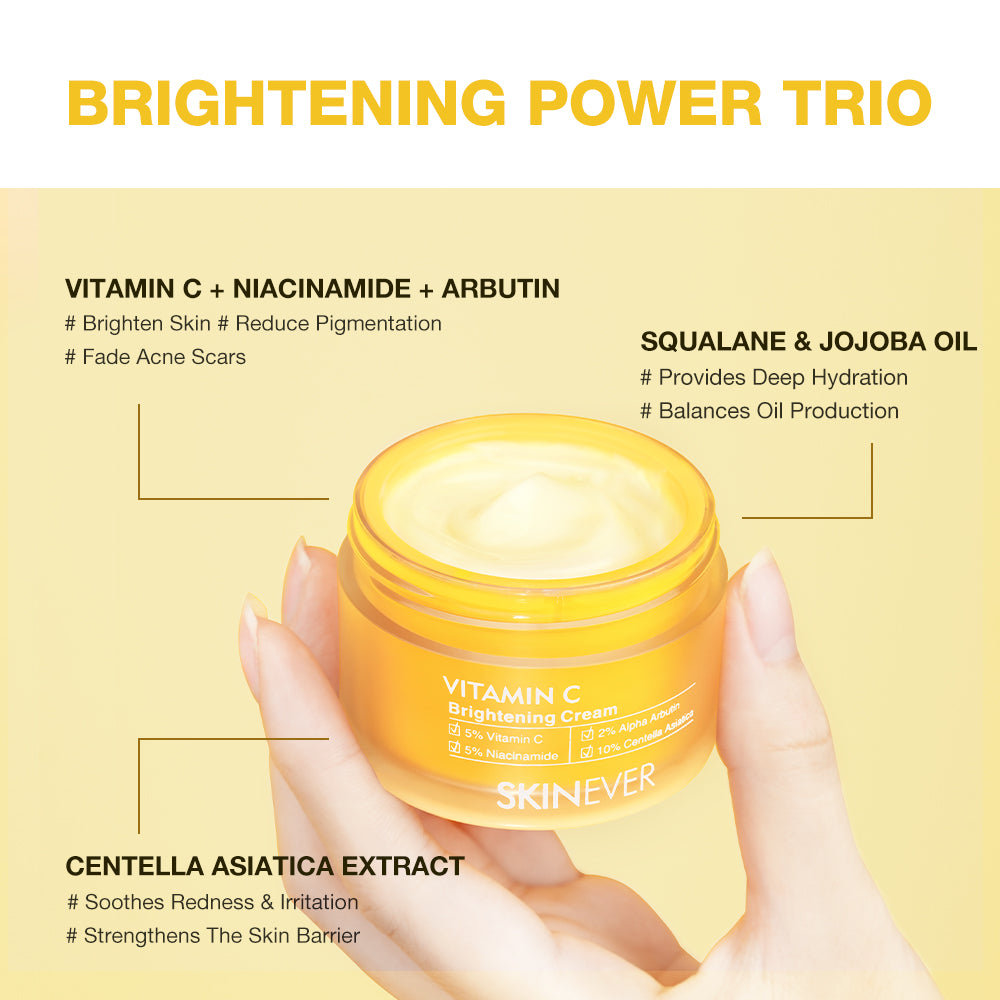 SKINEVER Vitamin C & Centella Cream Face Base