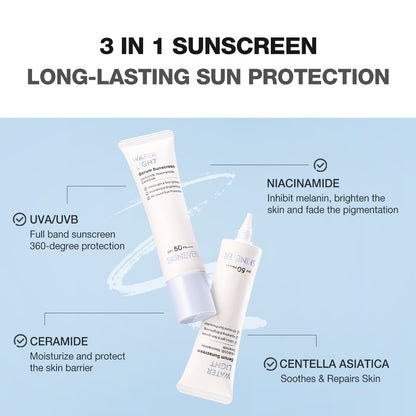 SKINEVER Water Light Serum Sunscreen SPF50 PA++++