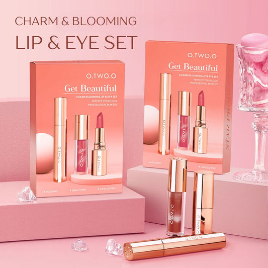 Charm & Blooming Lip & Eye Set