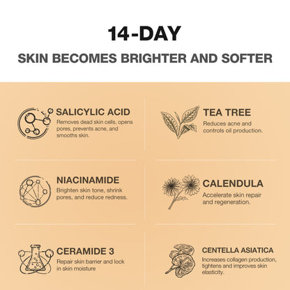SKINEVER Salicylic Acid Refreshing Scrub Cleanser