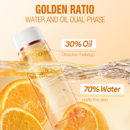 Gentle Vit C Waterproof Makeup Remover: Lip, Eye & Face